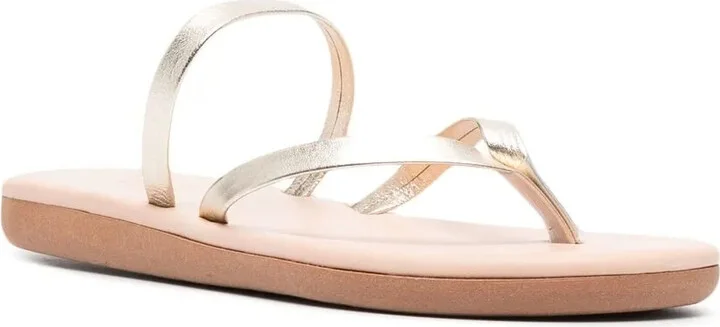 Vachetta leather flip flops - Image 2