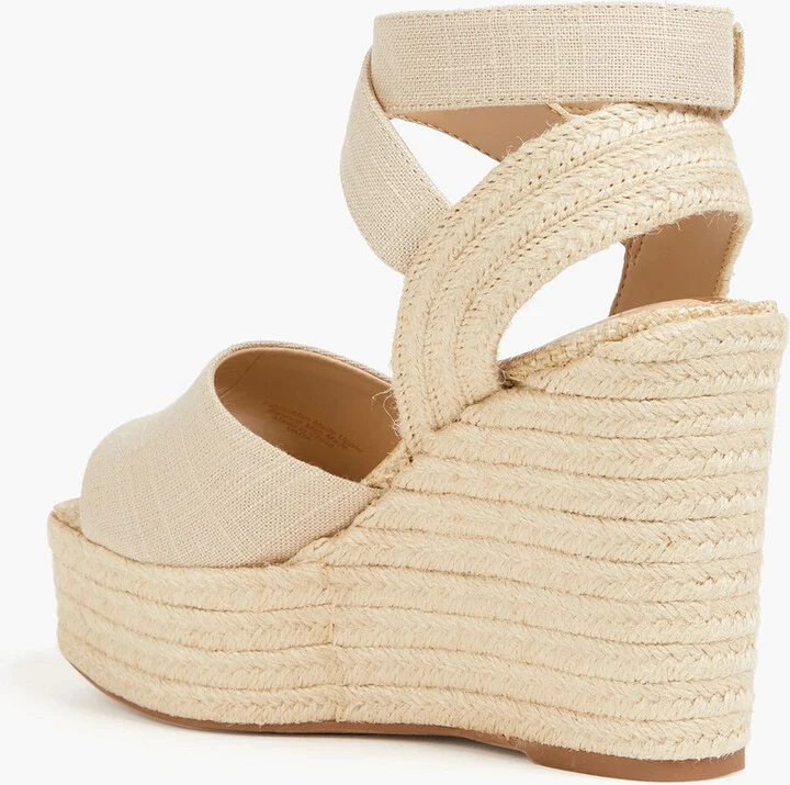 Vada canvas espadrille wedge sandals - Image 3