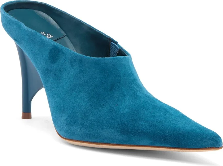 Turquoise Suede