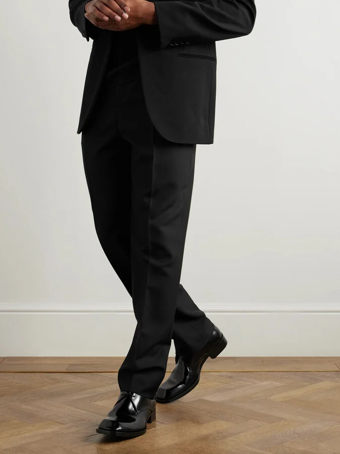 Vadim Glossed-Leather Derby Shoes - Image 2