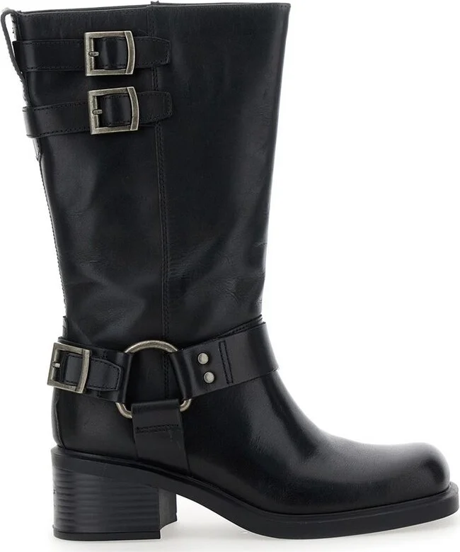 Vagabond Daniella Ankle Boots with Buckles