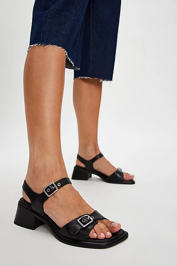 Vagabond Ines Double Buckle Sandals - Image 2