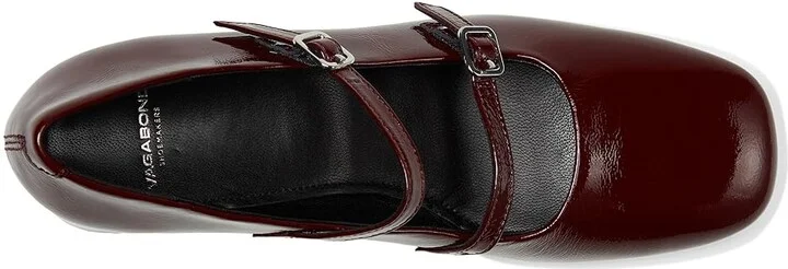 Vagabond Shoemakers Adison Patent Leather Maryjane Heel High Heels Dark Red : EU 39 (US Women's 9) M - Image 2