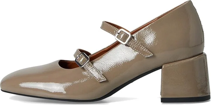 Vagabond Shoemakers Adison Patent Leather Maryjane Heel High Heels Taupe : EU 37 (US Women's 7) M - Image 6