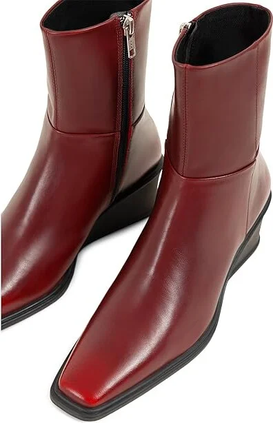 Vagabond Shoemakers Aino Leather Bootie Women's Boots Red : EU 39 (US Women's 9) M, Leather/Rubber - Image 2