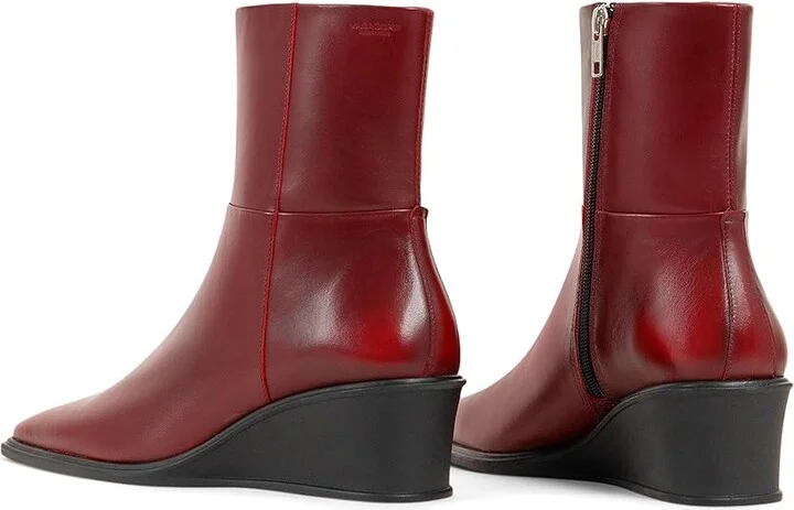 Vagabond Shoemakers Aino Leather Bootie Women's Boots Red : EU 39 (US Women's 9) M, Leather/Rubber - Image 3