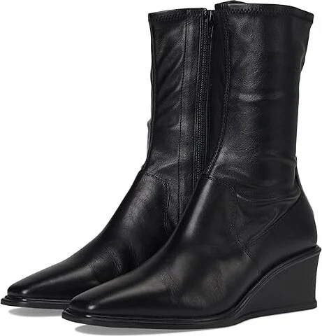 Vagabond Shoemakers Aino Stretch Bootie Women's Boots Black : EU 41 (US Women's 11) M, Leather/Rubber