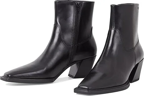 Vagabond Shoemakers Alina Leather Bootie Women's Shoes Black : EU 41 (US Women's 11) M