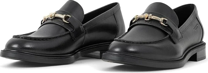 Vagabond Shoemakers Amina Leather Loafer Women's Flat Shoes Black : EU 36 (US Women's 6) M, Cotton