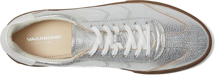 Vagabond Shoemakers Cody Leather Sneaker Women's Shoes Silver : EU 39 (US Women's 9) M - Image 2