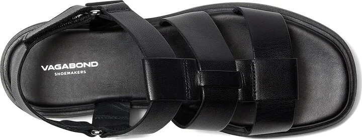 Vagabond Shoemakers Connie Leather Fisherman Women's Sandals Black : EU 39 (US Women's 9) M, Rubber - Image 2