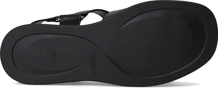 Vagabond Shoemakers Connie Leather Fisherman Women's Sandals Black : EU 39 (US Women's 9) M, Rubber - Image 3