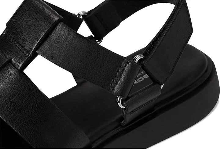 Vagabond Shoemakers Connie Leather Fisherman Women's Sandals Black : EU 39 (US Women's 9) M, Rubber - Image 7