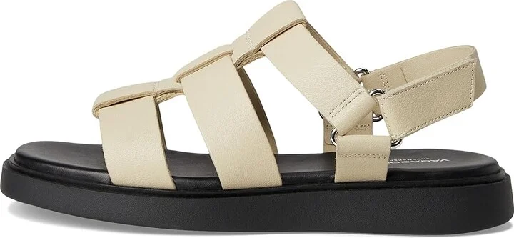 Vagabond Shoemakers Connie Leather Fisherman Women's Sandals Off-White : EU 37 (US Women's 7) M, Rubber - Image 6