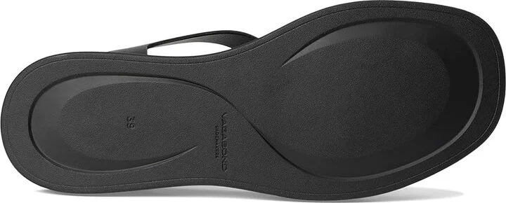 Vagabond Shoemakers Connie Leather Toe-Post Sandals Women's Sandals Black : EU 39 (US Women's 9) M, Rubber - Image 3
