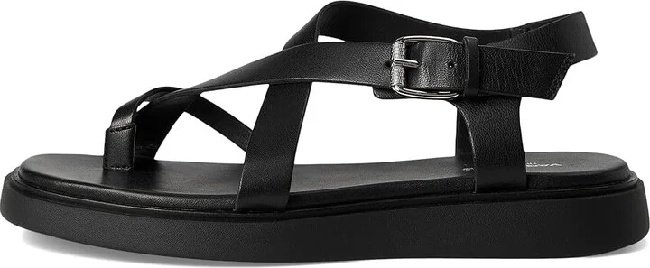Vagabond Shoemakers Connie Leather Toe-Post Sandals Women's Sandals Black : EU 39 (US Women's 9) M, Rubber - Image 6