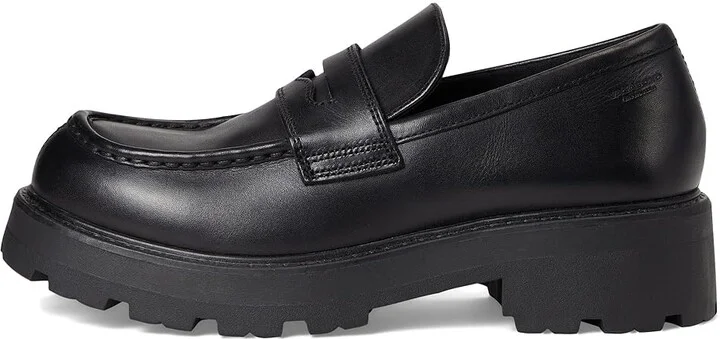 Vagabond Shoemakers Cosmo 2.0 Leather Penny Loafer Women's Pull-on Boots Black : EU 40 (US Women's 10) M - Image 6