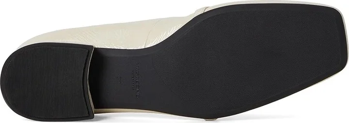 Vagabond Shoemakers Debbi Ballerina Block-Heel High Heels Cream : EU 40 (US Women's 10) M, Leather/Rubber - Image 3