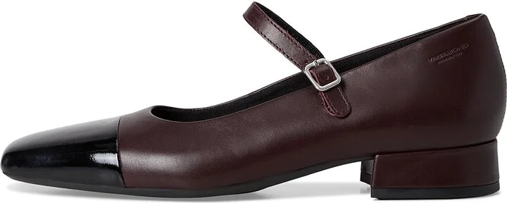 Vagabond Shoemakers Debbi Leather Maryjane Women's Slippers Cherry/Black : EU 39 (US Women's 9) M - Image 6