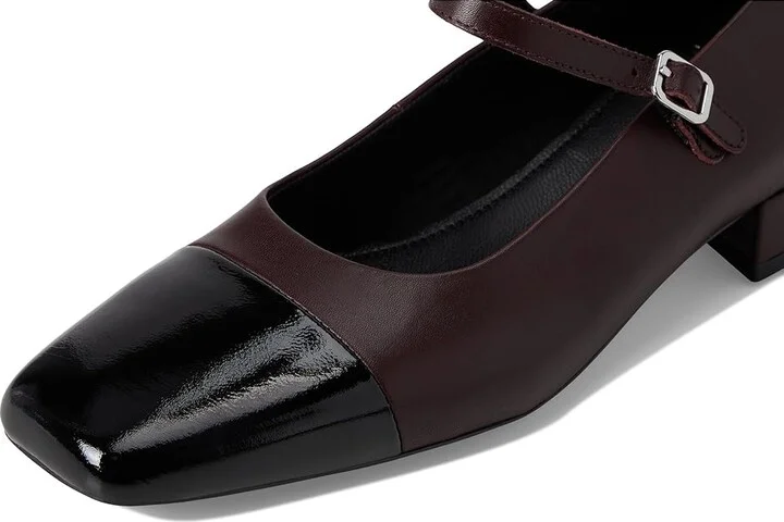 Vagabond Shoemakers Debbi Leather Maryjane Women's Slippers Cherry/Black : EU 39 (US Women's 9) M - Image 7