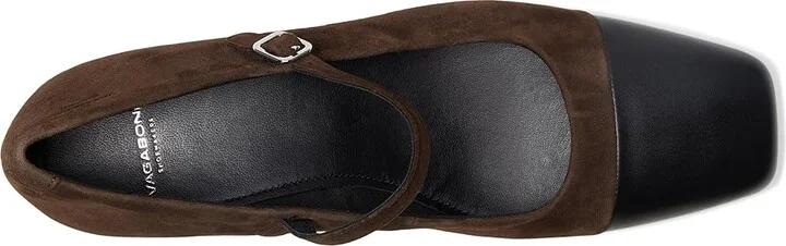 Vagabond Shoemakers Debbi Suede Maryjane Women's Slippers Coffee : EU 37 (US Women's 7) M - Image 2