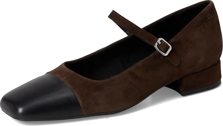 Vagabond Shoemakers Debbi Suede Maryjane Women's Slippers Coffee : EU 37 (US Women's 7) M - Image 5