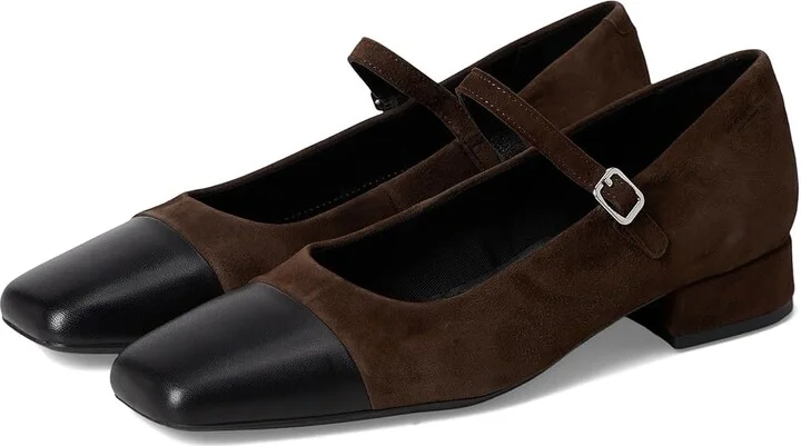 Vagabond Shoemakers Debbi Suede Maryjane Women's Slippers Coffee : EU 37 (US Women's 7) M