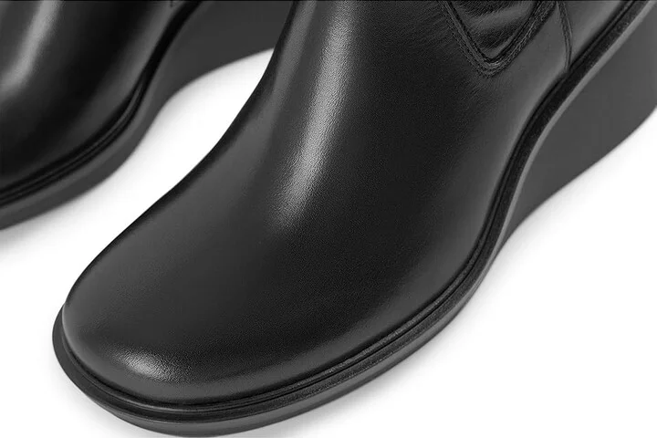 Vagabond Shoemakers Deena Tall Stretch Boots Women's Boots Black : EU 37 (US Women's 7) M, Leather - Image 2