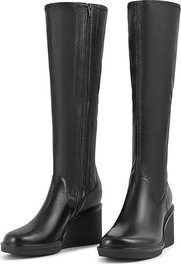 Vagabond Shoemakers Deena Tall Stretch Boots Women's Boots Black : EU 37 (US Women's 7) M, Leather