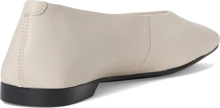 Vagabond Shoemakers Delia Leather Flat Women's Shoes Off-White : EU 38 (US Women's 8) M - Image 4