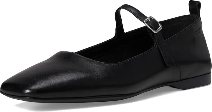 Vagabond Shoemakers Delia Leather Mary Jane Flat Women's Shoes Black : EU 36 (US Women's 6) M - Image 4
