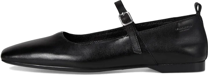 Vagabond Shoemakers Delia Leather Mary Jane Flat Women's Shoes Black : EU 36 (US Women's 6) M - Image 5