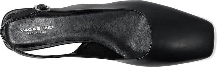 Vagabond Shoemakers Delia Leather Slingback Women's Flat Shoes Black : EU 39 (US Women's 9) M - Image 2