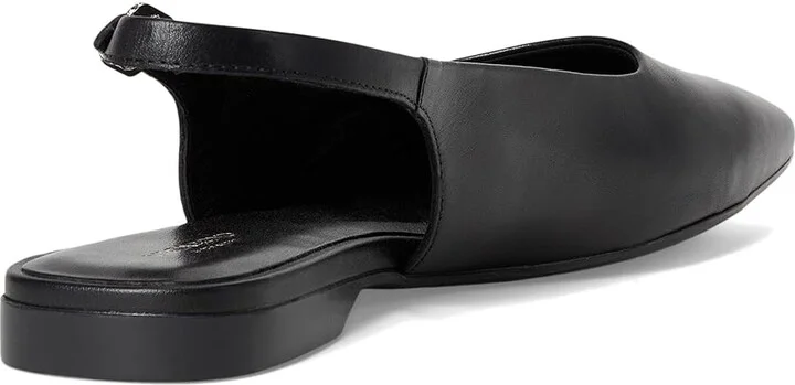 Vagabond Shoemakers Delia Leather Slingback Women's Flat Shoes Black : EU 39 (US Women's 9) M - Image 4