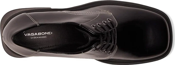 Vagabond Shoemakers Dorah Leather Lace Up Oxford Women's Flat Shoes Black : EU 36 (US Women's 6) M - Image 2