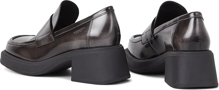 Vagabond Shoemakers Dorah Polish Leather Loafer Women's Shoes Dark Grey : EU 39 (US Women's 9) M - Image 3