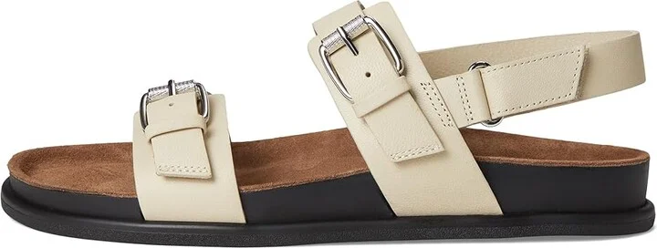 Vagabond Shoemakers Effie Double Buckle Sandals Women's Sandals Off-White : EU 36 (US Women's 6) M, Rubber - Image 6