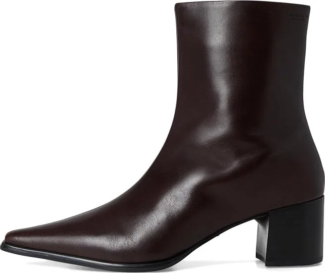 Vagabond Shoemakers Giselle Leather Bootie Women's Shoes Chocolate : EU 39 (US Women's 9) M - Image 6
