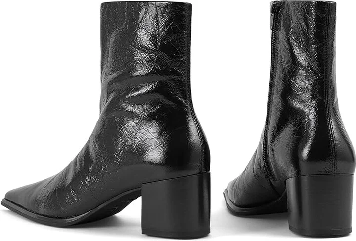 Vagabond Shoemakers Giselle Patent Leather Bootie Women's Boots Black : EU 39 (US Women's 9) M, Leather/Rubber - Image 2