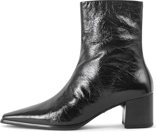 Vagabond Shoemakers Giselle Patent Leather Bootie Women's Boots Black : EU 39 (US Women's 9) M, Leather/Rubber - Image 4