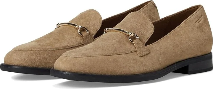Vagabond Shoemakers Heidi Suede Loafer Women's Flat Shoes Nougat : EU 36 (US Women's 6) M, Leather/Rubber/Suede