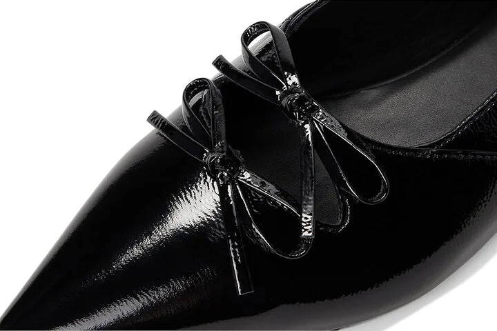 Vagabond Shoemakers Hermine Double Bow Flat Women's Flat Shoes Black : EU 38 (US Women's 8) M, Leather/Rubber - Image 7