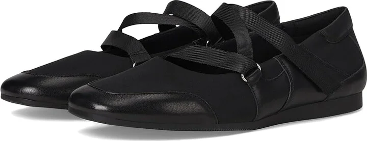 Vagabond Shoemakers Hillary Flat Women's Flat Shoes Black : EU 39 (US Women's 9) M, Leather/Polyester/Rubber