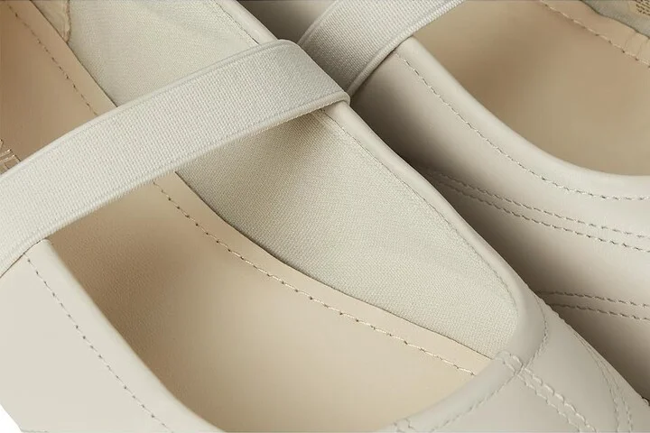Vagabond Shoemakers Hillary Maryjane Women's Flat Shoes Off-White : EU 40 (US Women's 10) M, Leather/Textile - Image 7