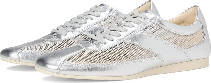 Vagabond Shoemakers Hillary Mesh Sneakers Women's Shoes Silver : EU 37 (US Women's 7) M, Leather
