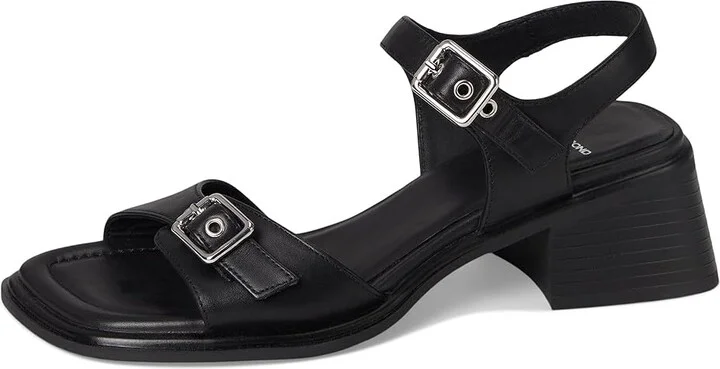 Vagabond Shoemakers Ines Double Buckle Sandals Women's Sandals Black : EU 40 (US Women's 10) M, Leather - Image 5