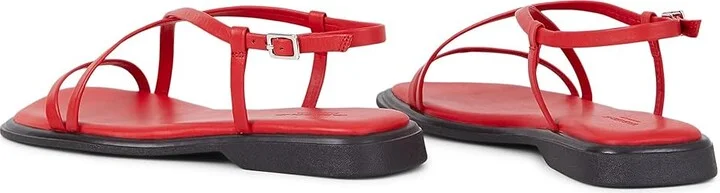 Vagabond Shoemakers Izzy Leather Sandals Women's Sandals Bright Red : EU 39 (US Women's 9) M - Image 3
