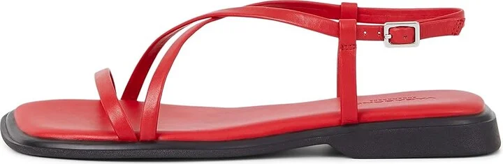 Vagabond Shoemakers Izzy Leather Sandals Women's Sandals Bright Red : EU 39 (US Women's 9) M - Image 5