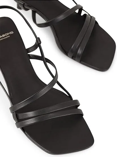 Vagabond Shoemakers Jonna Leather Strappy Kitten Heel Sandals Women's Sandals Black : EU 40 (US Women's 10) M - Image 2