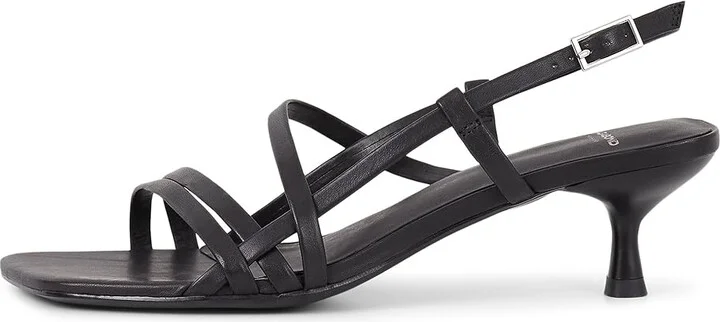 Vagabond Shoemakers Jonna Leather Strappy Kitten Heel Sandals Women's Sandals Black : EU 40 (US Women's 10) M - Image 5